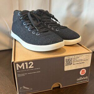 allbirds‎ NWB Men's Wool Piper Mids, Heathered Black 12